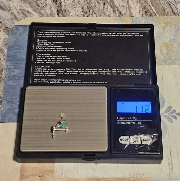 Sterling Silver 925 Whale Earring Studs - Picture 6 of 6